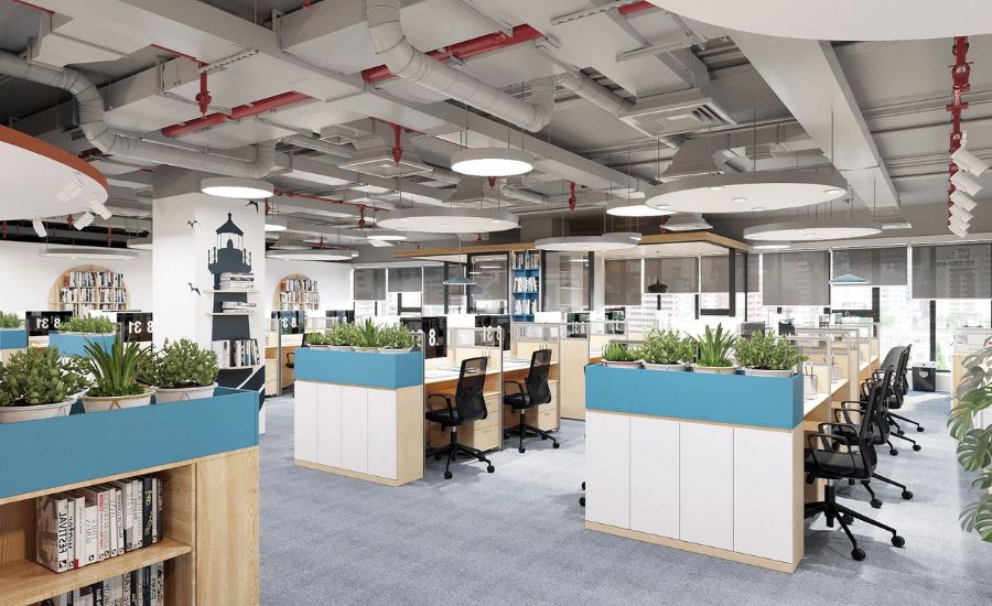 thiết kế thi công nội thất văn phòng trọn gói