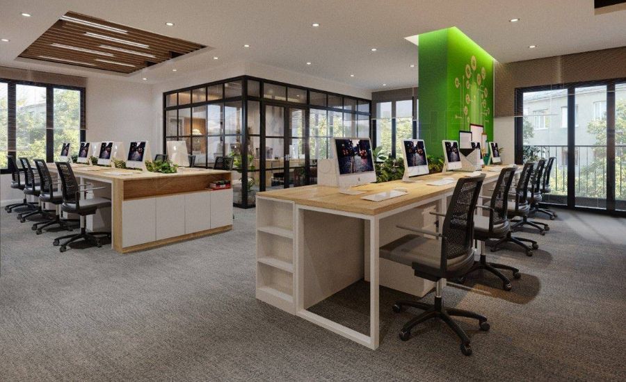 thiết kế thi công nội thất văn phòng trọn gói