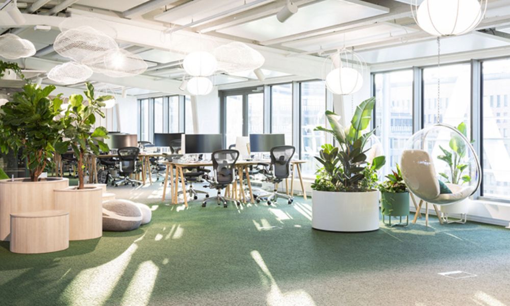 Ý tưởng thiết kế văn phòng thông thoáng