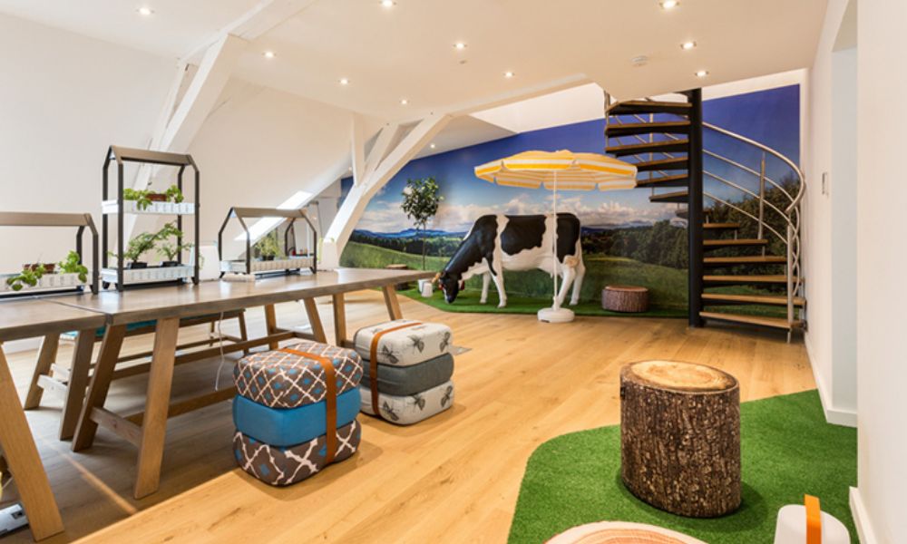 Thiết kế văn phòng vui nhộn năng động