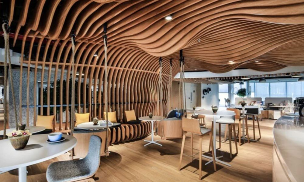 Mẫu văn phòng làm việc sáng tạo, nghệ thuật