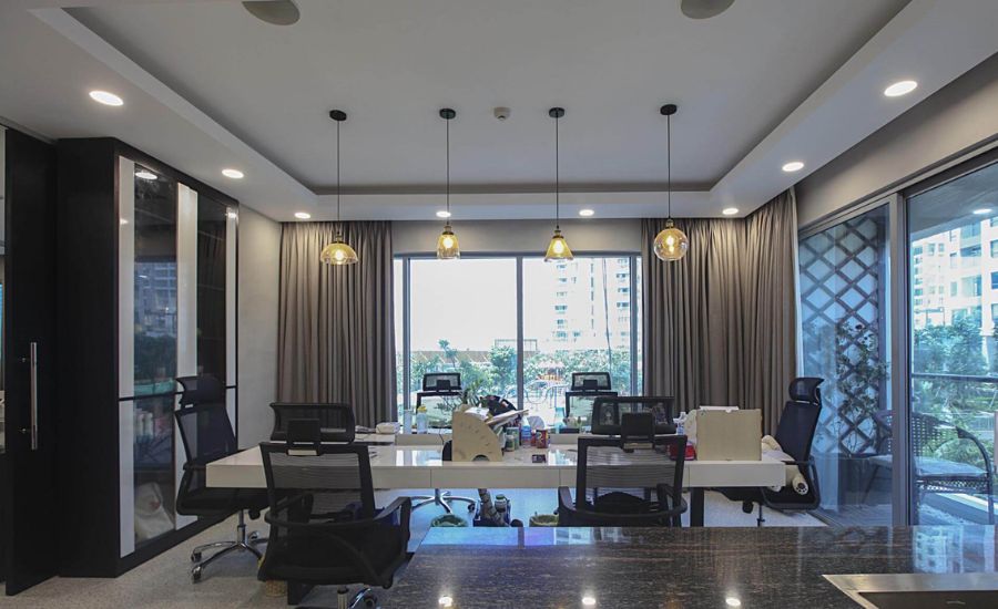 Văn phòng thiết kế nội thất phòng cách hiện đại