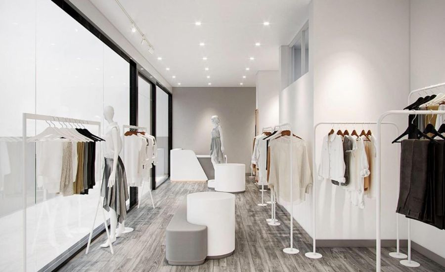 Xu hướng văn phòng thiết kế thời trang phong cách tối giản