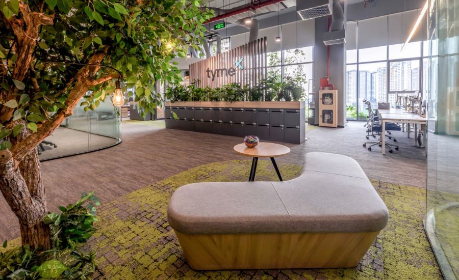 Ý tưởng thiết kế văn phòng xanh - Gần gũi với thiên nhiên